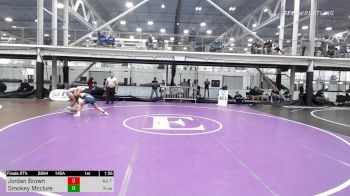 140A lbs Final - Jordan Brown, Kd Trained / Monroe Woodbury Hs vs Smokey Mcclure, X-calibur Athletics Wrestling Club