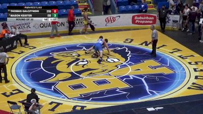 212 lbs Round Of 32 - Thomas Galczynski, Stroudsburg vs Mason Keister, Erie