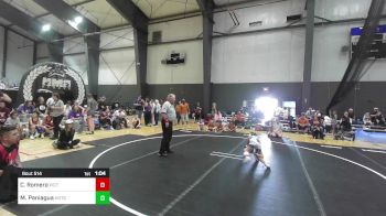 58 lbs Semifinal - Cali Romero, Victory Wrestling-Central WA vs Melanny Paniagua, Hotshots Wrestling