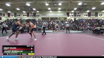 220 lbs Cons. Round 2 - Grant Wilson, Solon vs Youseff Rezbekallah, Notre Dame, Burlington