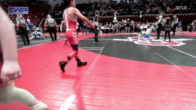 76 lbs Round Of 16 - Cruz Canales, Claremore Wrestling Club vs BrocLee Butman, Eierman Elite