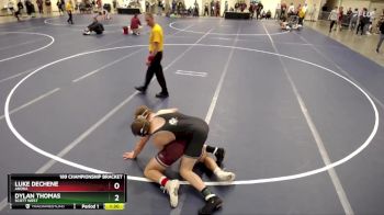 189 Championship Bracket Champ. Round 3 - Luke DeChene, Anoka vs Dylan Thomas, Scott West