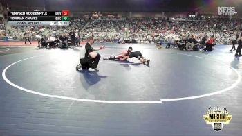 B5A-126 lbs Cons. Round 1 - Darian Chavez, Bishop McGuinness vs Brysen Hoodenpyle, Grove