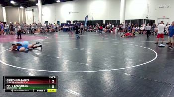 190 lbs Round 5 (16 Team) - Nate Endersbe, Iowa Hawks vs Gideon Fasanya, Team Nauman Blue