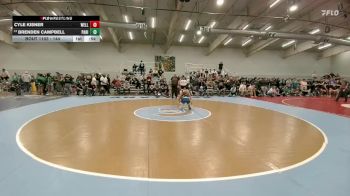 144 lbs Cons. Round 4 - Cyle Kisner, Wellington vs Brenden Campbell, Palmer Ridge