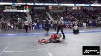95 lbs 3rd Place Match - Cordell Baird, Hoisington WC vs Brody Espeseth, Abilene