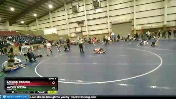 77 lbs Round 2 (4 Team) - Ayden Tokita, Idaho 1 vs Landon Fincher, Oregon