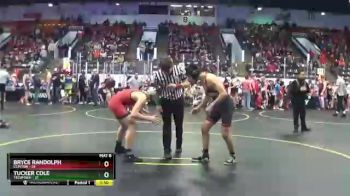 140 lbs Round 2 (4 Team) - Bryce Randolph, Clinton vs Tucker Cole, Tecumseh
