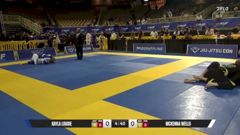 KAYLA LOUISE vs MCKENNA WELLS 2026 Pan Jiu Jitsu IBJJF Championship
