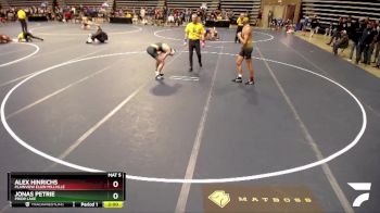 172 Championship Bracket Champ. Round 1 - Alex Hinrichs, Plainview Elgin Millville vs Jonas Petrie, Prior Lake