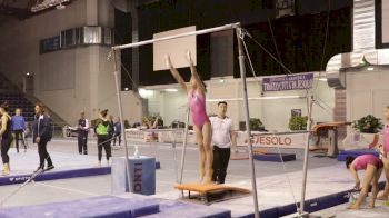 Liu Jinru (CHN) Bars, Training Day 2 - 2018 City of Jesolo Trophy