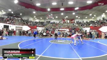 120 lbs Cons. Round 3 - Taylor Engelking, Columbus North Wrestling vs Madeline Peterson, Benton Central