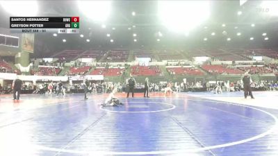 50 lbs 5th Place Match - Santos Hernandez, Scrap Yard Garage Wrestling vs Greyson Potter, Green River Grapplers
