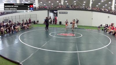 105 lbs Alessia De Lucia, New Jersey vs Kirra Mitchell, Georgia
