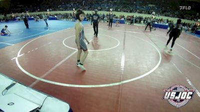 90 lbs Round Of 16 - Esai Martinez, New Mexico vs Aiden Zimmerman, Weatherford Youth Wrestling