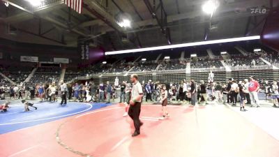 73 lbs Consi Of 4 - Braxx Underdahl, Other Team vs Carlin Frazier, Cowboy Kids WC