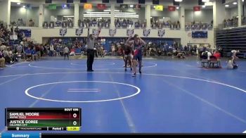 175 lbs Quarterfinal - Samuel Moore, WAYNE TRACE vs Justice Goree, Columbia City