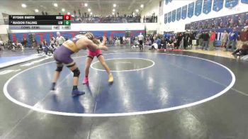 157 lbs Cons. Semi - Mason Faling, Lewiston vs Ryder Smith, Mountain Home