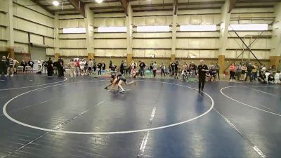 92 lbs Quarterfinal - Tate Mikesell, Sanderson Wrestling Academy vs Nash Jensen, Delta Wrestling Club