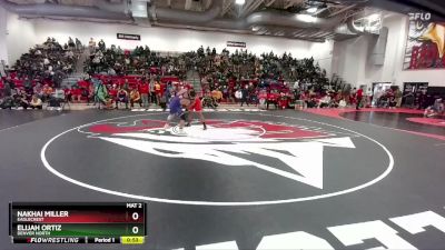 215 lbs Cons. Round 4 - Elijah Ortiz, Denver North vs Nakhai Miller, Eaglecrest