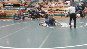 157.0 Round 5 - Conner White, Nickerson High School vs Aiden Herald, Haven High School