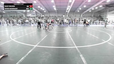 112 lbs Rr Rnd 3 - Zach Wilson, Indiana Outlaws Silver vs David Baghdady, Micky's Maniacs White