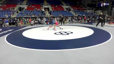 100 lbs Cons. Rd Of 32 - Juliana Tice, MO vs Alicia Hansen, UT