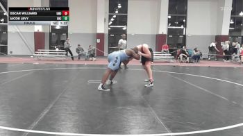 285 lbs Final - Oscar Williams, Maryland vs Jacob Levy, North Carolina