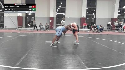 285 lbs Final - Oscar Williams, Maryland vs Jacob Levy, North Carolina
