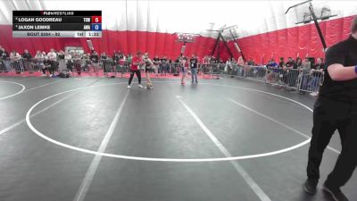92 lbs Quarterfinal - Logan Goodreau, The Complete Wrestler vs Jaxon Lemke, Askren Wrestling Academy