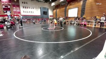 100 lbs Champ. Round 1 - Valerie Forgey, Natrona County vs Gracelynn Abbott, Sheridan