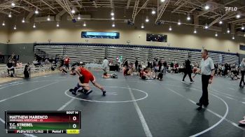 115 lbs Round 4 (8 Team) - T.C. Strebel, BTWC vs Matthew Marenco, Warhawks Wrestling