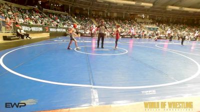 76 lbs Round Of 64 - Camren Redwine, Juggernaut Wrestling Club vs Cooper Durham, Bulldawg Wrestling Club