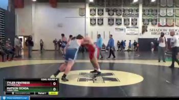 285 lbs Cons. Round 4 - Matson Ochoa, Yorba Linda vs Tyler Fentress, Williams Field