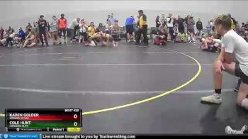 117 lbs Round 2 - Cole Hunt, Carolina Elite vs Kaden Golder, Ground Up USA