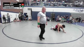 125 lbs Champ. Round 1 - Alejandro Vega, Fighting Squirrels Wrestling Club vs Santana Anaya, 208 Badgers Wrestling Club
