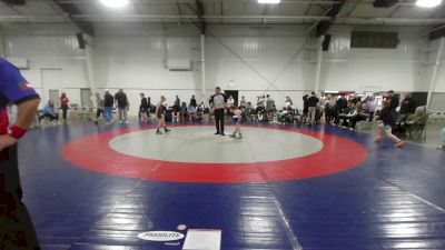 72 lbs Semifinal - Levi Kaufman, RWA Black MS vs Rhett Jackson, Level Up Wrestling MS