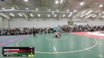 126 lbs Champ. Round 1 - Weston Brummer, Windsor vs Angelo Ramirez, Mountain Range