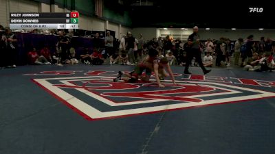 190 lbs Consi Of 8 #2 - Riley Johnson, NE vs Devin Downes, NY