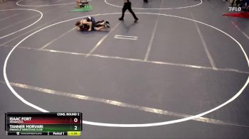 119 lbs Cons. Round 2 - Tanner Morvari, Pinnacle Wrestling Club vs Isaac Fort, Minnesota