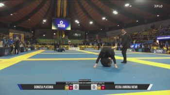 Domizia Platania vs Veera Anniina Niemi 2026 IBJJF European NoGi