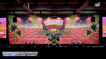 Chico Cheer All Stars - Blackout [2026 L4 Senior - D2 - Small Day 3] 2026 Spirit Sports Grand Nationals