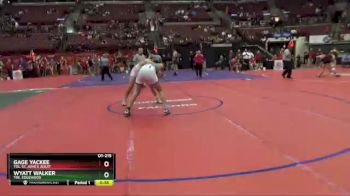 D1-215 lbs 7th Place Match - Wyatt Walker, Tre. Edgewood vs Gage Yackee, Tol. St. John`s Jesuit