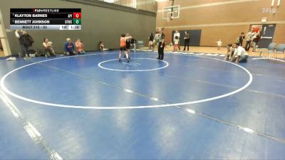 93 lbs 5th Place Match - Bennett Johnson, Glenn Ferry Wrestling Club vs Klayton Barnes, Anderson Performance Institute