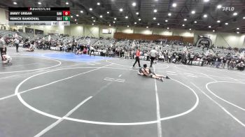 137 lbs 2nd Place - Jimmy Urban, Daniel Cormier Wr Ac vs Venice Sandoval, Salem Elite