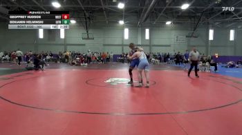 184 lbs Cons. Round 2 - Benjamin Helminski, Luther vs Geoffrey Hudson, Westminster