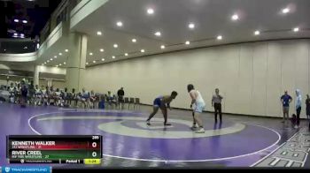 285 lbs Round 4 (10 Team) - Kenneth Walker, 212 Wrestling vs River Creel, Rip Tide Wrestling