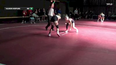 115 lbs Round 3 - Allison Hoefling, Hinton-SBL vs Drey O`Brien, New Hampton/Turkey Valley