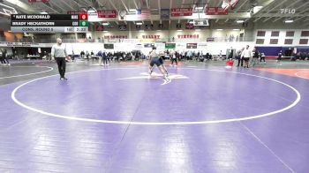 184 lbs Cons. Round 5 - Brady Heckathorn, Cornerstone vs Nate Mcdonald, Midland (Neb.)