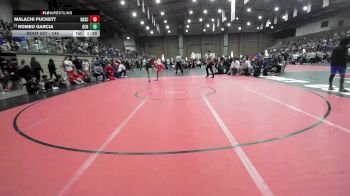 144 lbs Champ. Round 2 - Romeo Garcia, Garden City vs Malachi Puckett, Baylor